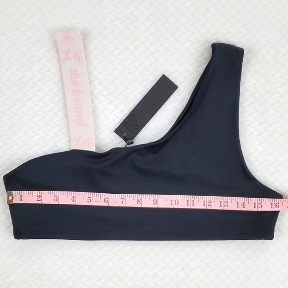 LF The Brand Crop Top Active Wear Barbiecore Sports Bra Size Large NEW - Picture 5 of 13